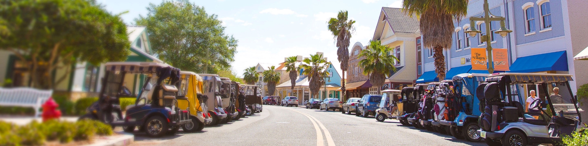 the-villages-downtown The Villages shopping area